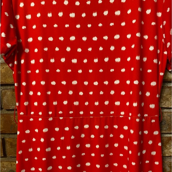 Red Polka Dot Maxi Dress - Picture 8 of 9